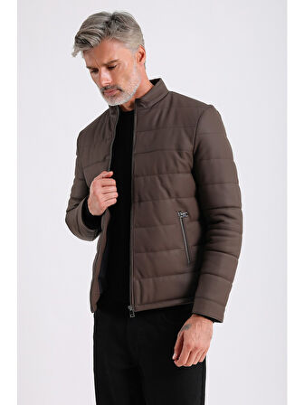 Arnold Erkek Şişme Deri Mont