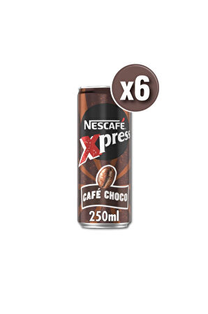 Nescafe Xpress Çikolata Soğuk Kahve 250 Ml X 6 Adet