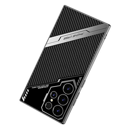 Gpack Samsung Galaxy S23 Ultra Kılıf Karbon Tasarım Yeni Seri Procase Kapak