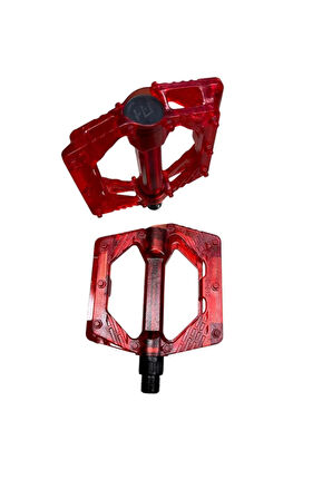 BİKE SKY ŞEFFAF RENKLİ PLATFORM GENİŞ PEDAL PLATFORM BİSİKLET  PEDALI REFLEKTÖRLÜ