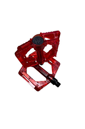 BİKE SKY ŞEFFAF RENKLİ PLATFORM GENİŞ PEDAL PLATFORM BİSİKLET  PEDALI REFLEKTÖRLÜ