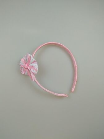 TAÇ FİYONK PUANLI PEMBE (ÇOCUK)