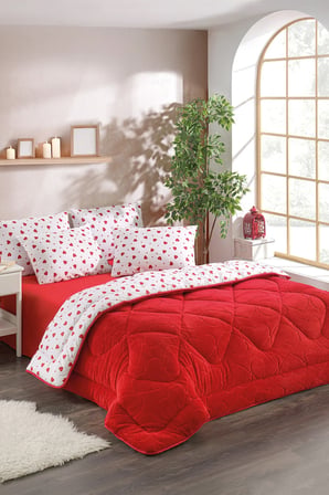 Battal Boy (King Size) Jakarlı Welsoft Uyku Seti 230 x 260 cm – Maksimum Konfor ve Şıklık!