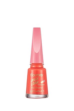 Flormar Jelly Look Yüksek Pigmentli & Parlak Bitişli Jel Görünümlü Oje
