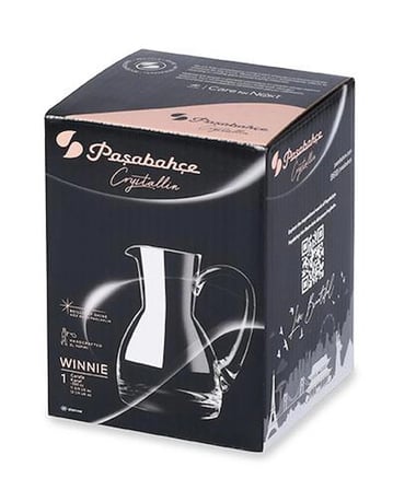 Paşabahçe Crystallin Winnie Kristal Cam Rakı Sürahisi 350 cc 18803
