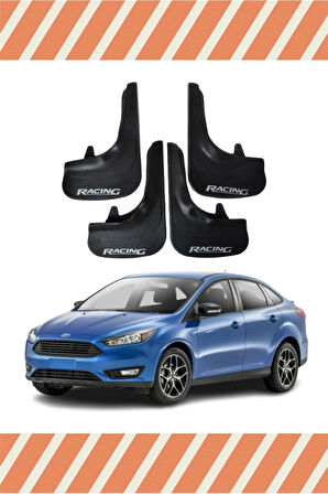 Ford Focus 3 Sd 2011-2015 Racing yazılı 4’lü tozluk çamurluk paçalık sağlam