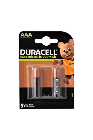 900mAH AAA Şarjlı İnce Pil 2li Blister Ambalaj