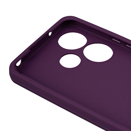 Gpack Xiaomi Redmi 13 4G Kılıf Biye Kamera Korumalı Mat Silikon