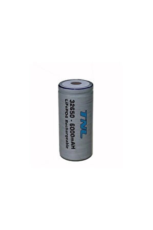 32650 6000mAH 3.2 LiFePO4 Başlıksız Şarj Edilebilir Pil
