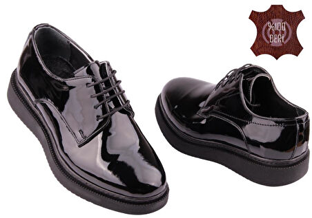 Hakiki Deri Ortopedik Tabanlı Erkek Klasik Ayakkabı 1881