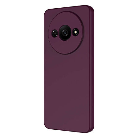 Gpack Xiaomi Redmi A3 4G 2024 Kılıf Mara Lansman Silikon Mat Soft Kamera Korumalı