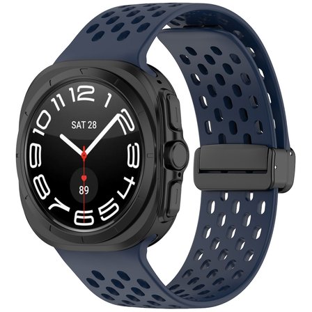 Gpack Samsung Galaxy Watch Ultra 47mm Kordon Ayarlanabilir Mıknatıslı D-Buckle Silikon HS24