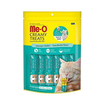ME-O CREAMY KURUTULMUŞ TON BALIGI KEDİ ÖDÜLÜ 12X15GR