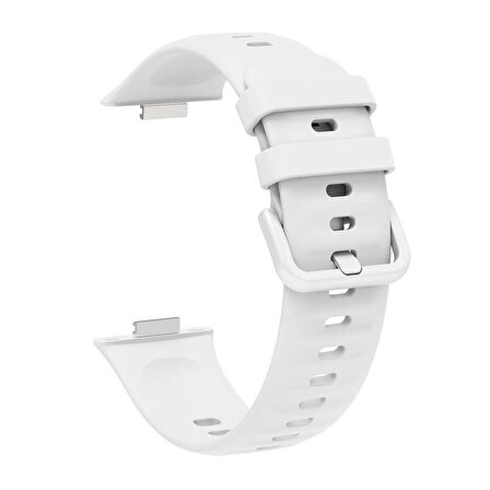 Gpack Huawei Watch Fit 3 Kordon Metal Tokalı Klasik Silikon Strap Kayış