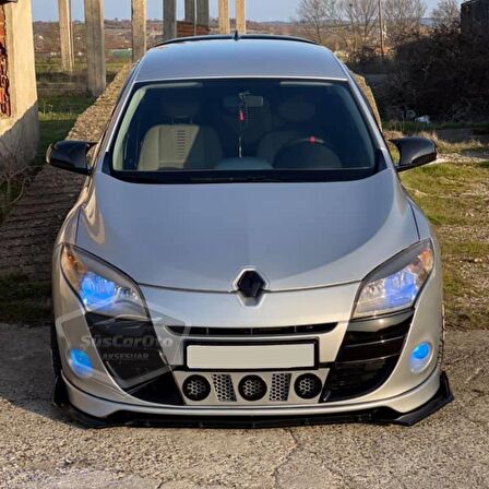 Renault Megane 3 2008-2016 Batman Yarasa Ayna Kapağı Piano Black ABS Plastik