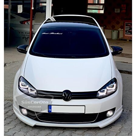 Vw Golf 6 2008-2012 Batman Yarasa Ayna Kapağı Piano Black ABS Plastik