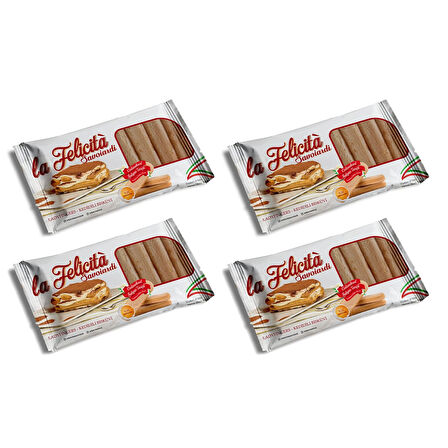 La Felicita Kedi Dili Bisküvi 200 gr X 4 Adet