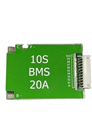 1S den 10S e kadar 20A Lityum Ion Batarya BMS Balans Kartı