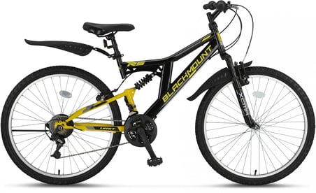 ÜMİT 2429 BLACKMOUNT ERKEK DAĞ BİSİKLETİ MSV-V 24 JANT 21 VİTES SRN SİYAH SARI