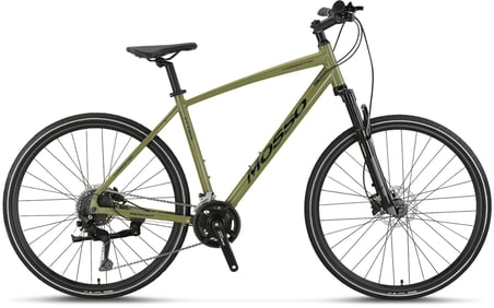 MOSSO LEGARDA-PRO-X18-MSM ERKEK ŞEHİR BİSİKLETİ 460H HD 28 JANT 18 VİTES YEŞİL SİYAH