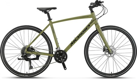 MOSSO LEGARDA-PRO-X18-MDM ERKEK ŞEHİR BİSİKLETİ 510H HD 28 JANT 18 VİTES YEŞİL SİYAH