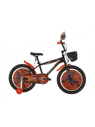 BİSAN SPARK ERKEK ÇOCUK BİSİKLETİ 30 CM V 20 JANT MAT SİYAH TURUNCU