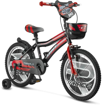 ÜMİT 2002 TREND-Y-BMX-SEPET-V-ERKEK ÇOCUK BİSİKLETİ 20 JANT SİYAH KIRMIZI