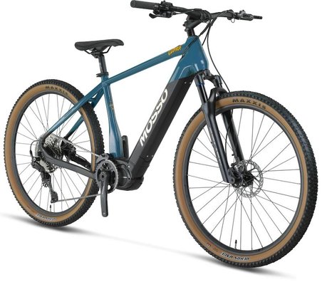 MOSSO E-LUPRA ELEKTRİKLİ ERKEK DAĞ BİSİKLET 480H HD 28 JANT 11 VİTES BLUE BLACK