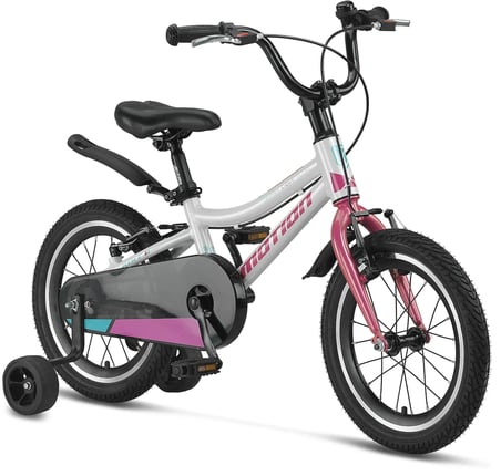 ÜMİT 1674 MOTION KIZ ÇOCUK BİSİKLETİ V 16 JANT BEYAZ PEMBE
