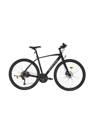 BİSAN TRX 8600 DEORE ERKEK ŞEHİR BİSİKLETİ 54CM HD 28 JANT 30 VİTES PARLAK SİYAH KIRMIZI