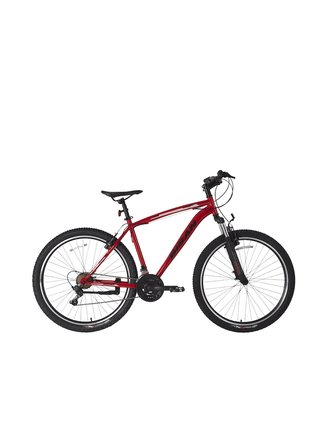 BİSAN LEON ERKEK DAĞ BİSİKLETİ 48CM V 29 JANT 21 VİTES BAYRAK KIRMIZI SİYAH