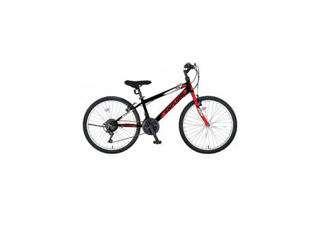 ÜMİT 2433 EXPLORER ERKEK DAĞ BİSİKLETİ V 24 JANT 21 VİTES SİYAH KIRMIZI