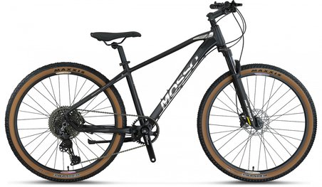 MOSSO BLACK EDITION-27 CUES ERKEK DAĞ BİSİKLETİ 406H HD 27.5 JANT 11 VİTES MAT SİYAH CHROME