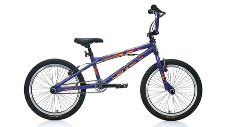 CARRARO ÖZEL SERİ RAVE BMX BİSİKLET 270H V 20 JANT 1 VİTES MAT MOR HOLOGRAM