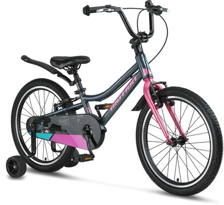 ÜMİT 2074 MOTION KIZ ÇOCUK BİSİKLETİ V 20 JANT ANTRASİT PEMBE