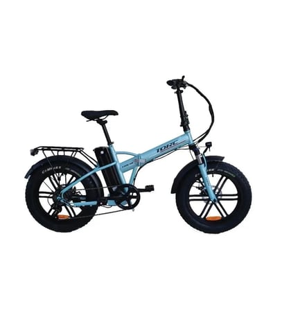 TORC TRC-10 GAZ KOLLU ELEKTRİKLİ KATLANIR BİSİKLET 420H MD 20 JANT 7 VİTES M.TURKUAZ SİYAH BEYAZ KIRMIZI