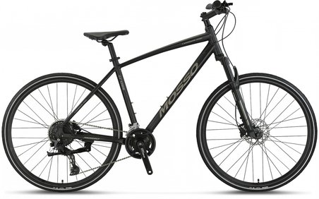 MOSSO LEGARDA-PRO-X20-MSM ERKEK ŞEHİR BİSİKLETİ 460H HD 28 JANT 20 VİTES SİYAH ANTRASİT