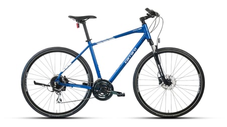 CARRARO SPORTIVE 225 ERKEK ŞEHİR BİSİKLETİ 406H HD 28 JANT 24 VİTES METALİK LACİVERT GÜMÜŞ