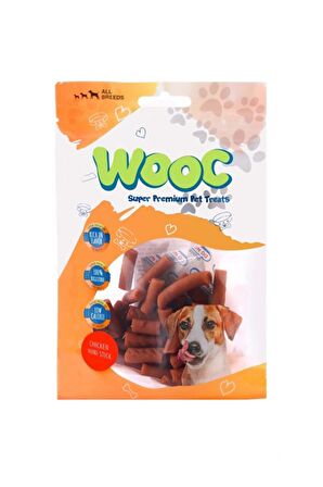 Wooc Tavuklu Mini Çubuk Köpek Ödül Maması 80 Gr