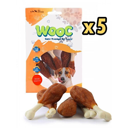 Wooc Tavuk But Köpek Ödül Maması 80gr X 5 Adet