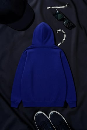 New York Baskılı Oversize Sweatshirt