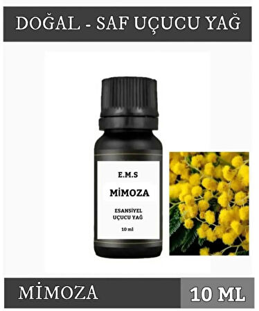 MİMOZA Uçucu Yağ Buhurdanlık Esansı Oda Kokusu DİFÜZÖR Uçucu Esansiyel Yağ Buhur Yağı 10 ML.