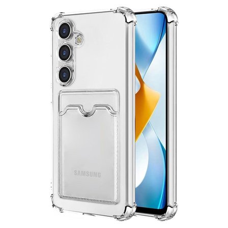 Gpack Samsung Galaxy S24 Kılıf 1 Adet Kartlıklı Silikon Kamera Korumalı