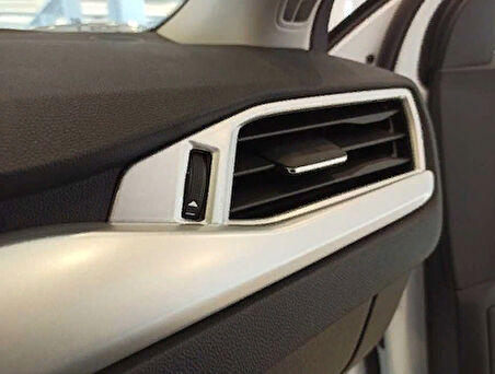 Ford Focus 2019+ Menfez Kaplama Silver 2 Parça (abs)