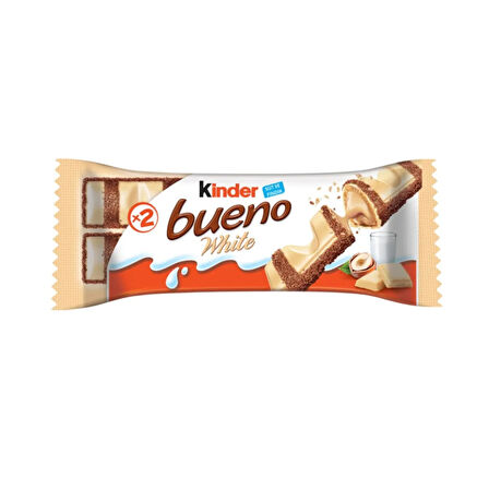 Kinder Bueno White 39 gr X 15 Adet