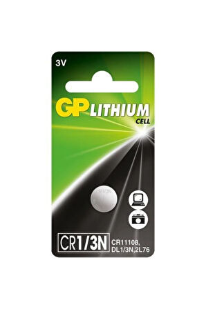 Cr1-3n 3v Lityum Cell Hafıza Düğme Pil Cr1-3n-c1 Tekli Paket