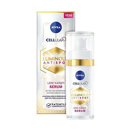 Luminous630 Leke Karşıtı Aydınlatıcı Cilt Bakım Serumu 30 Ml,cilt Tonu Eşitleyici,yüz Bakım