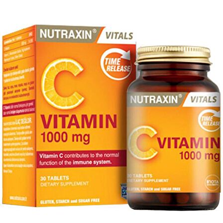  Vitamin C 1000 mg 30 Tablet C Vitamini Takviyesi