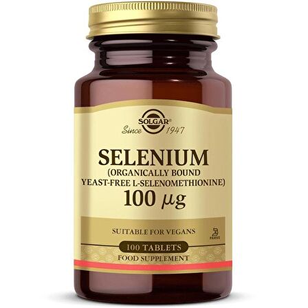 Selenium 100mcg 100 Tablet (kapsül)