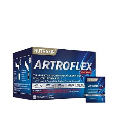 Nutraxin Artroflex Easy Move 30 Saşe elfakozmtk1